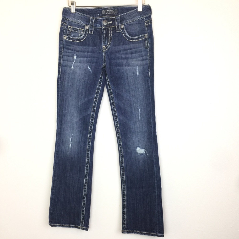 Silver Lola Jeans
